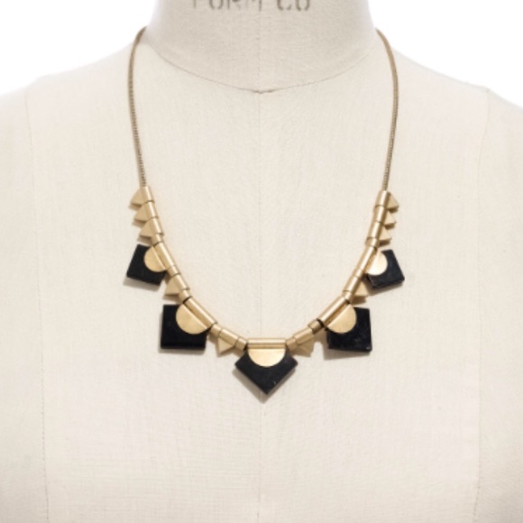 Madewell Jewelry - Madewell Gold & Black Necklace